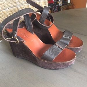 Miu Miu Women's wedge sandals